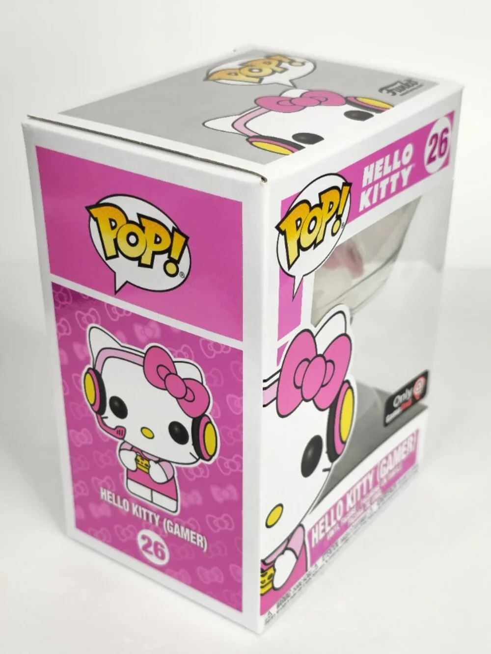 Funko Pop! Hello Kitty (Gamer) #26 GameStop Exclusive Vinyl Figure Sanrio *NEW*